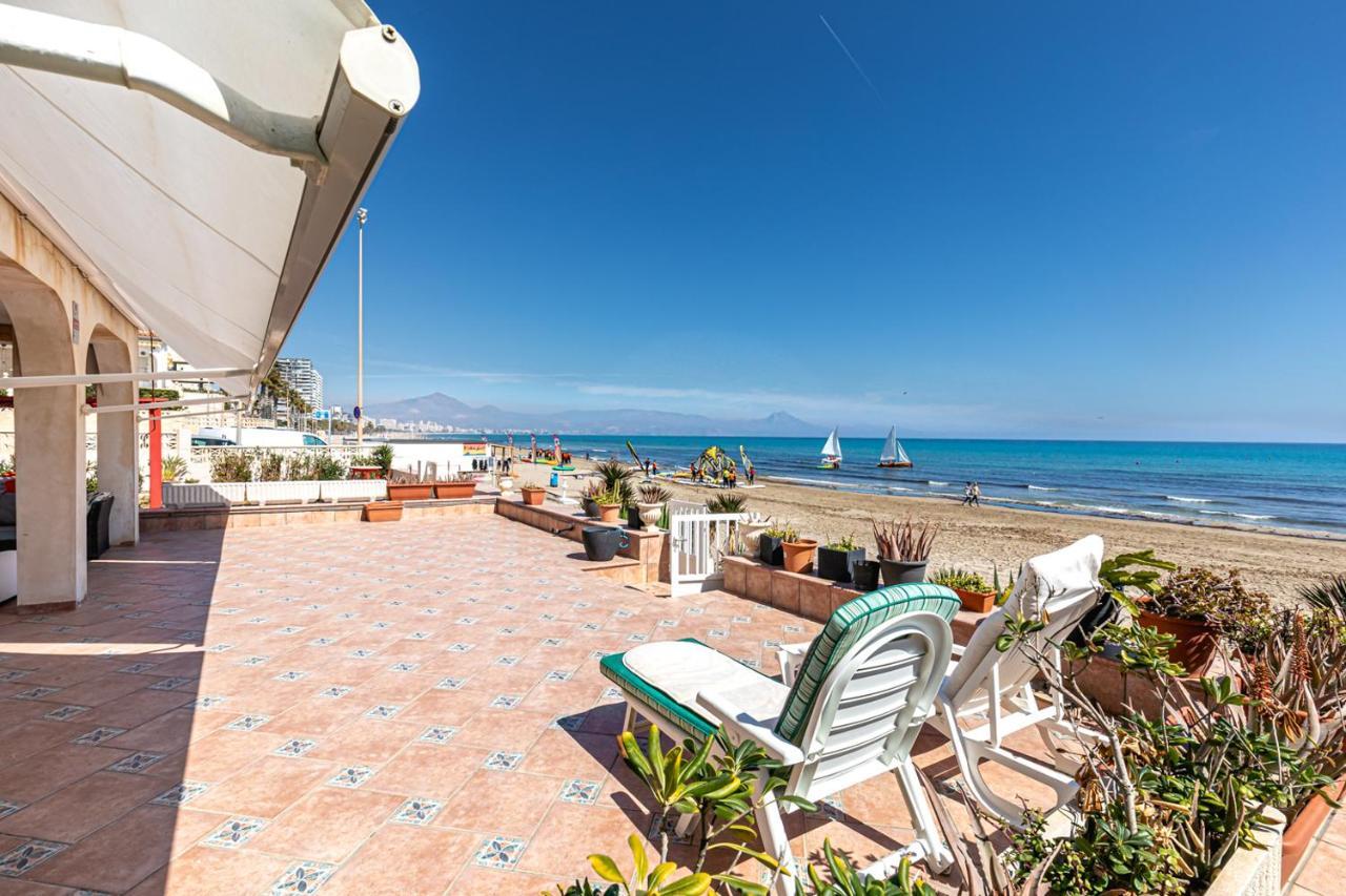 Beachfront Bliss: Apartamento A Pie De Playa Аликанте Екстериор снимка